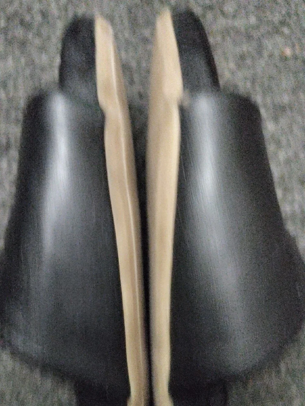 beek Black Leather Slide Sandals